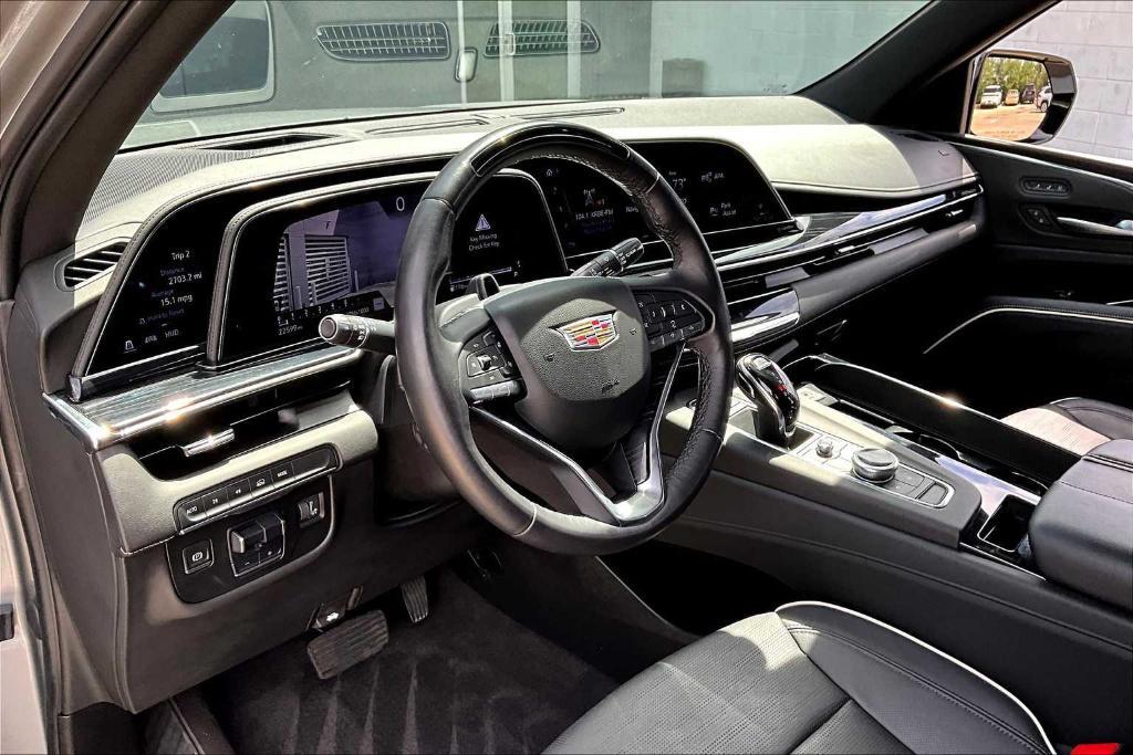 used 2023 Cadillac Escalade car, priced at $82,695