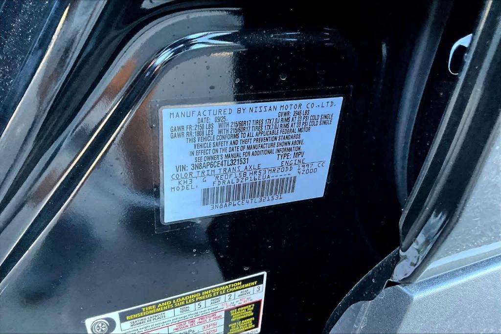 new 2026 Nissan Kicks car, priced at $25,195