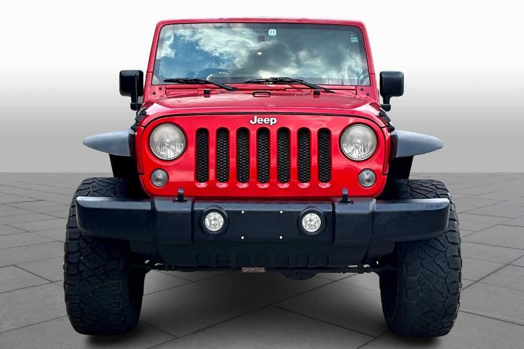 used 2015 Jeep Wrangler Unlimited car, priced at $16,500