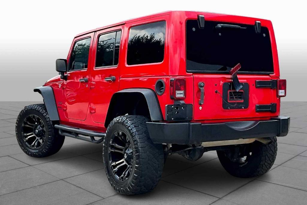 used 2015 Jeep Wrangler Unlimited car, priced at $16,500