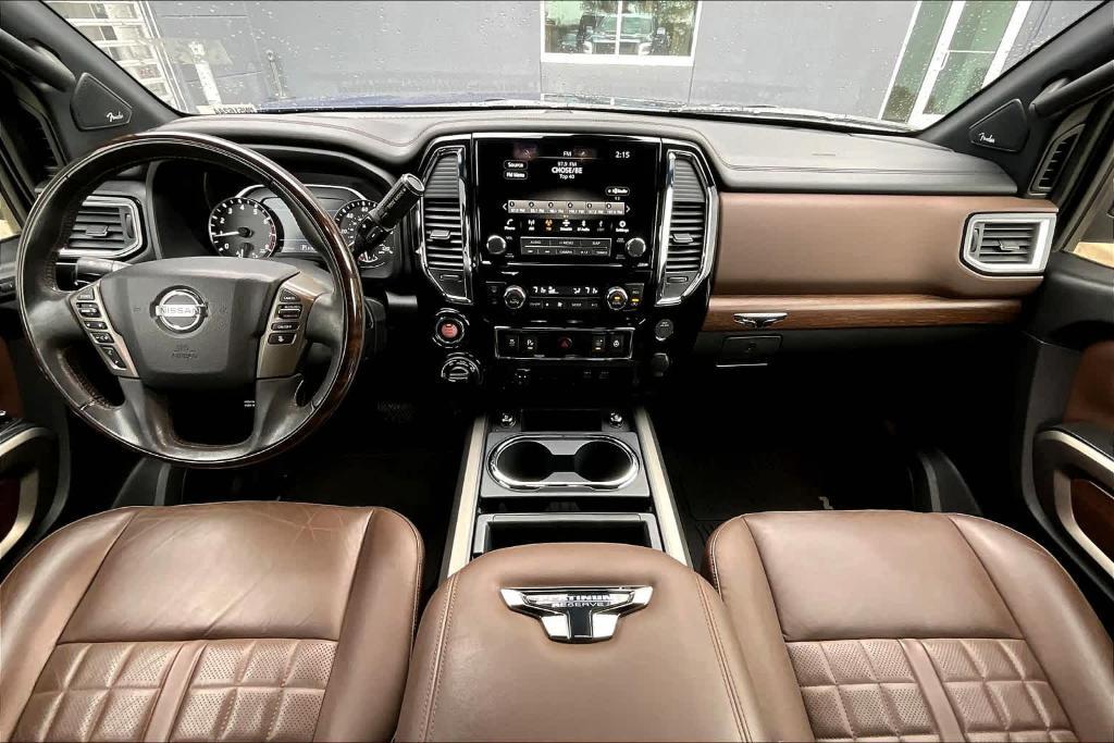 used 2021 Nissan Titan car, priced at $40,424