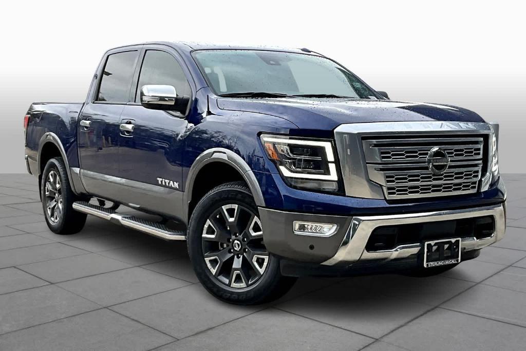 used 2021 Nissan Titan car, priced at $40,424