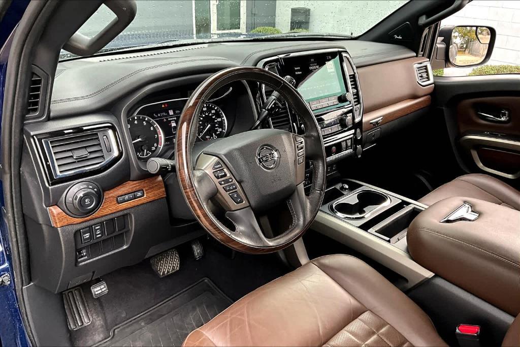 used 2021 Nissan Titan car, priced at $40,424