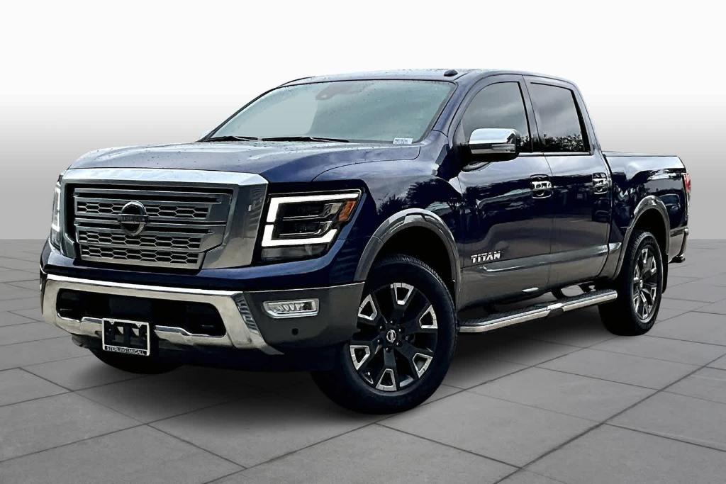 used 2021 Nissan Titan car, priced at $40,424