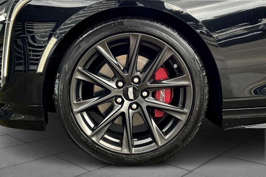 used 2022 Cadillac CT4-V car, priced at $38,000