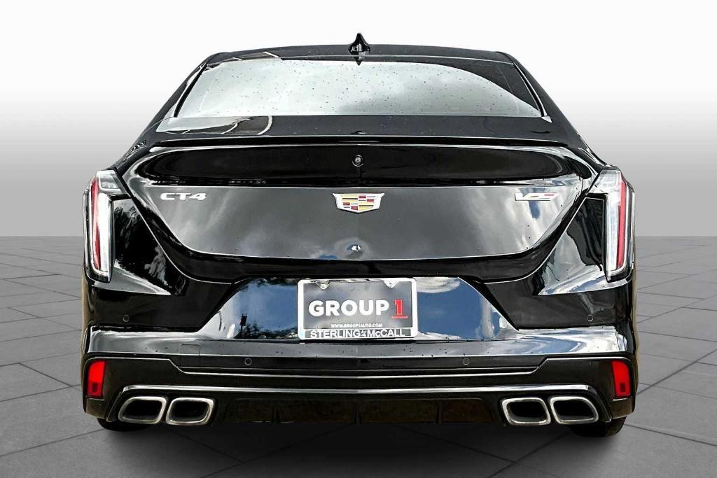 used 2022 Cadillac CT4-V car, priced at $38,000
