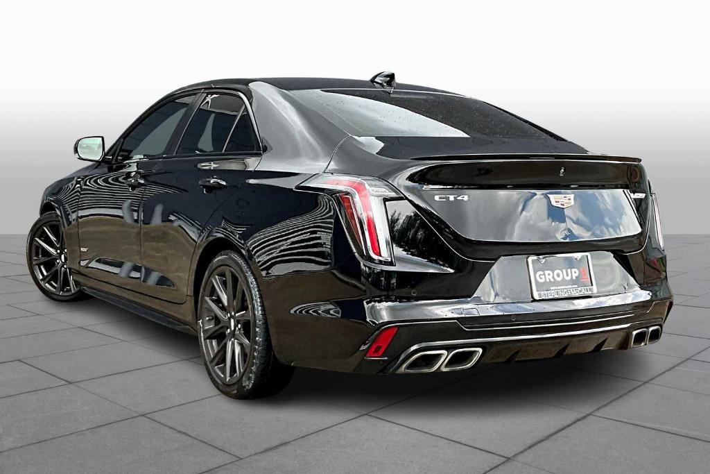 used 2022 Cadillac CT4-V car, priced at $38,000