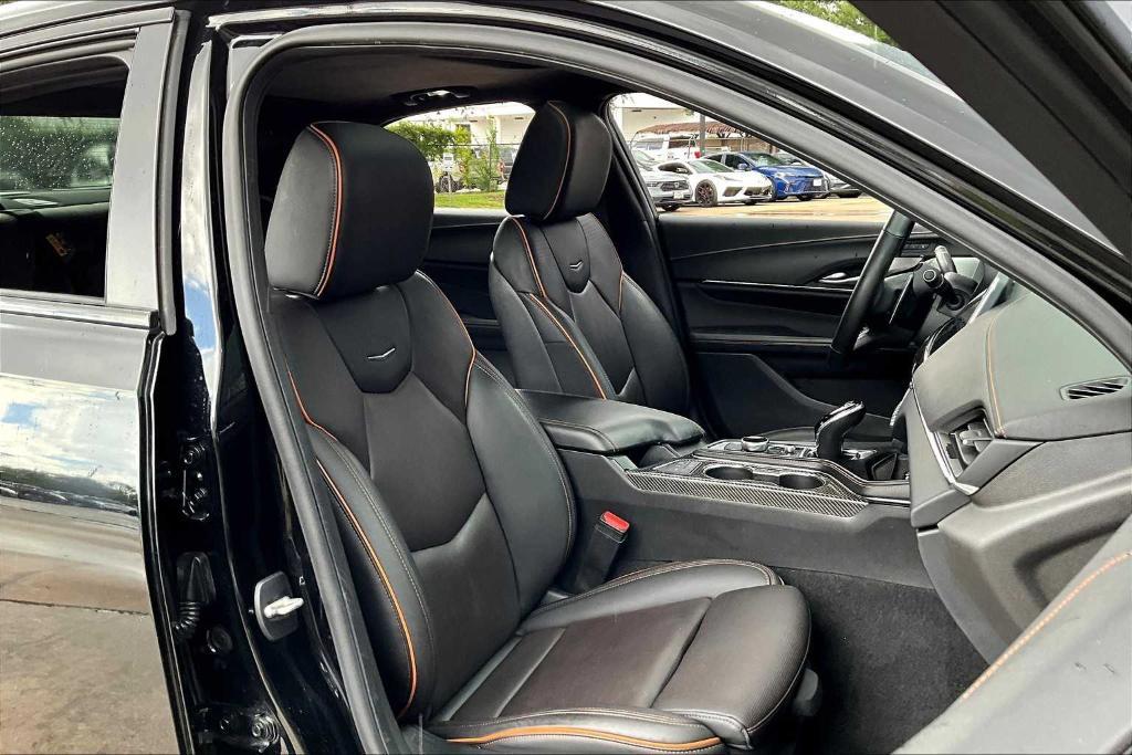used 2022 Cadillac CT4-V car, priced at $38,000