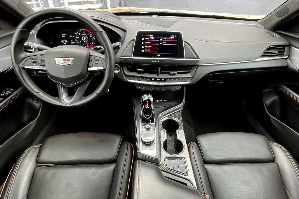 used 2022 Cadillac CT4-V car, priced at $38,000