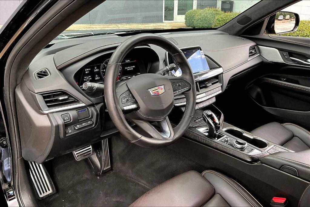used 2022 Cadillac CT4-V car, priced at $38,000