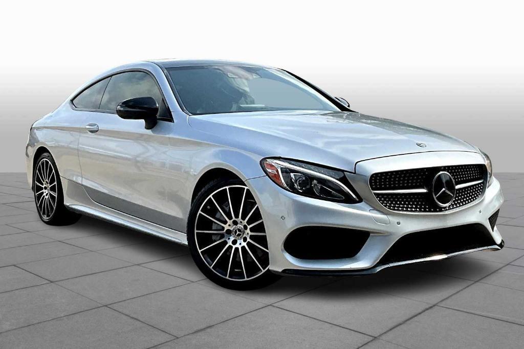 used 2018 Mercedes-Benz C-Class car, priced at $16,500