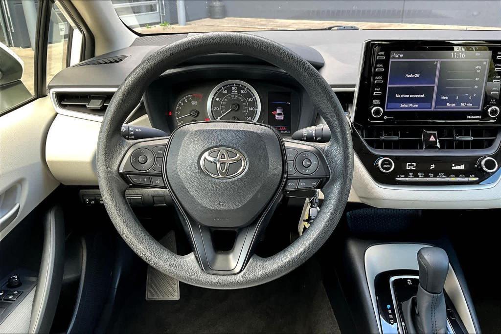 used 2021 Toyota Corolla car, priced at $18,595