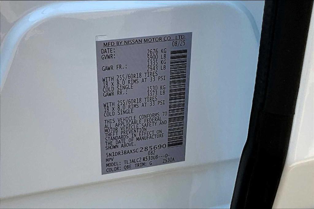 new 2025 Nissan Pathfinder car, priced at $33,350