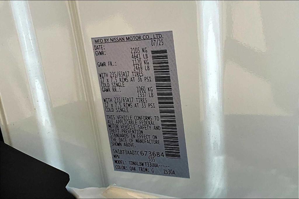 new 2026 Nissan Rogue car, priced at $28,405