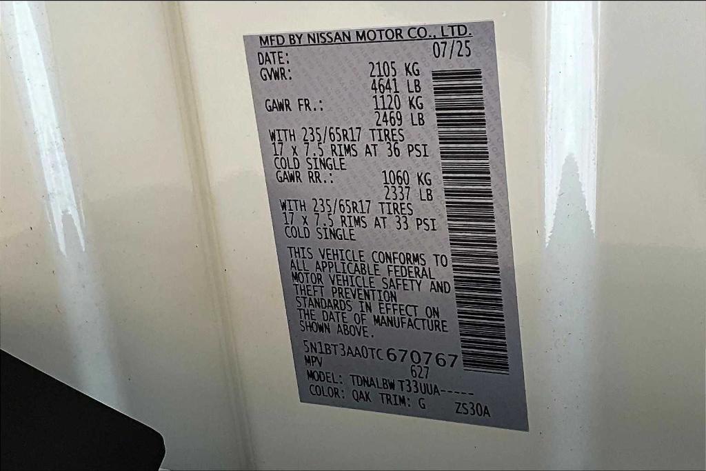 new 2026 Nissan Rogue car, priced at $28,405