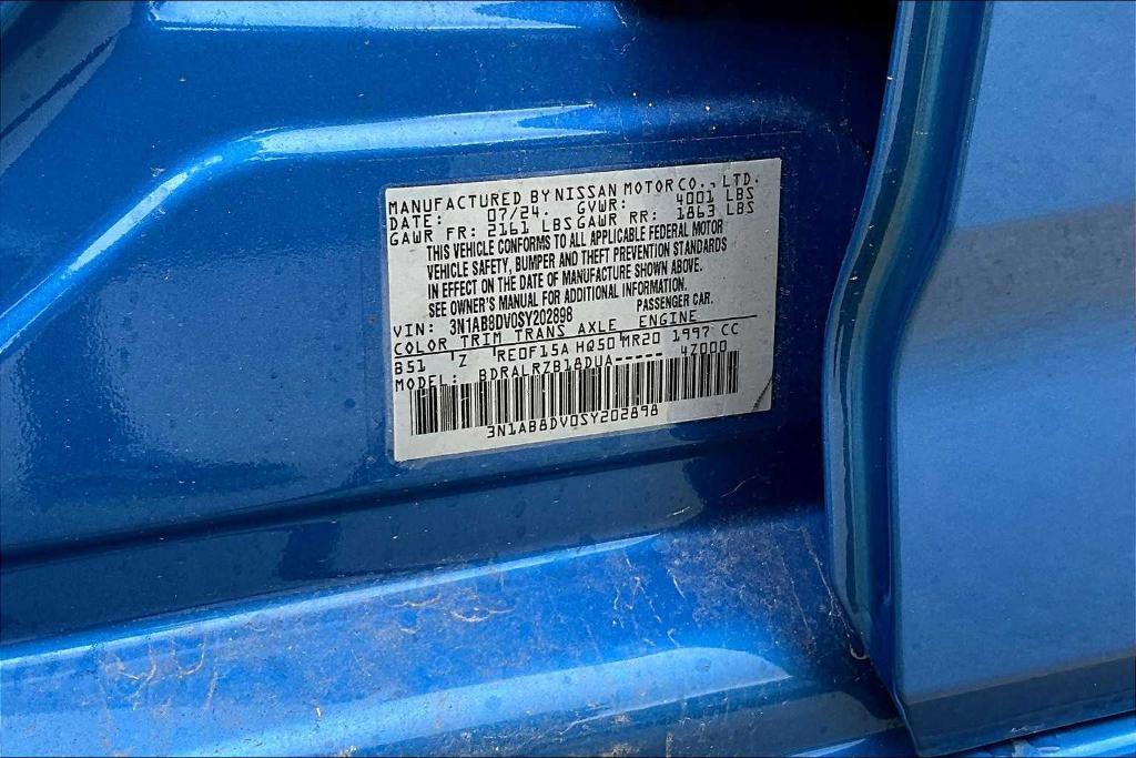 new 2025 Nissan Sentra car, priced at $24,092