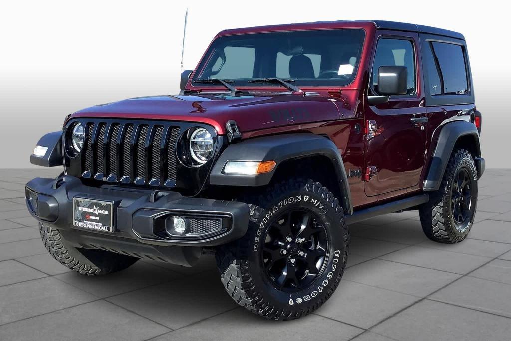 used 2022 Jeep Wrangler car, priced at $30,987