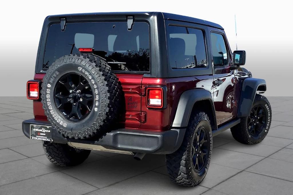 used 2022 Jeep Wrangler car, priced at $32,577