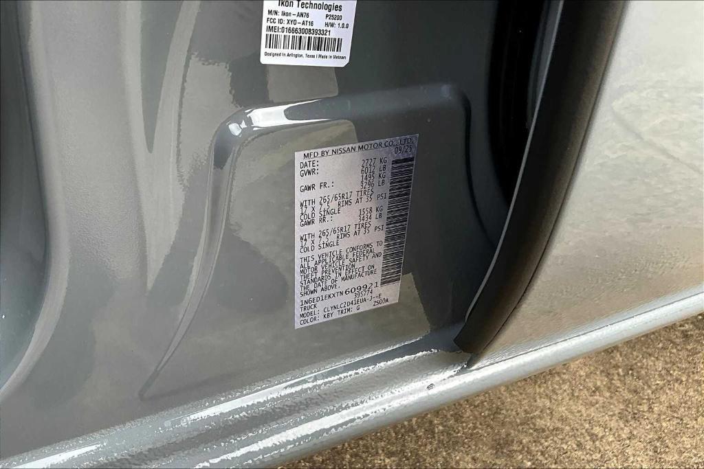 new 2026 Nissan Frontier car, priced at $42,285