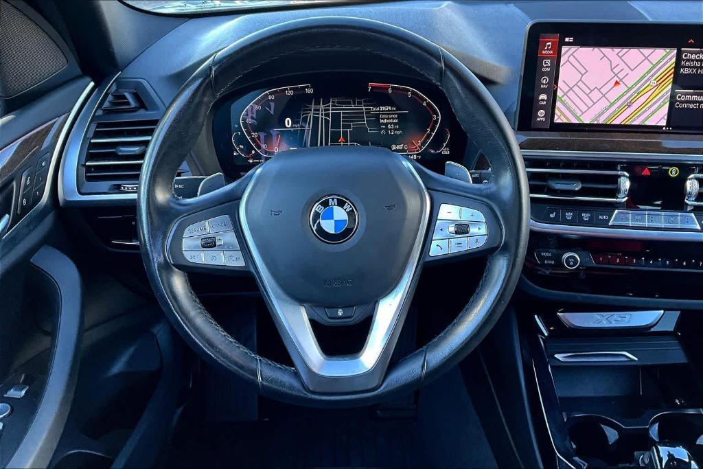 used 2022 BMW X3 car, priced at $32,532