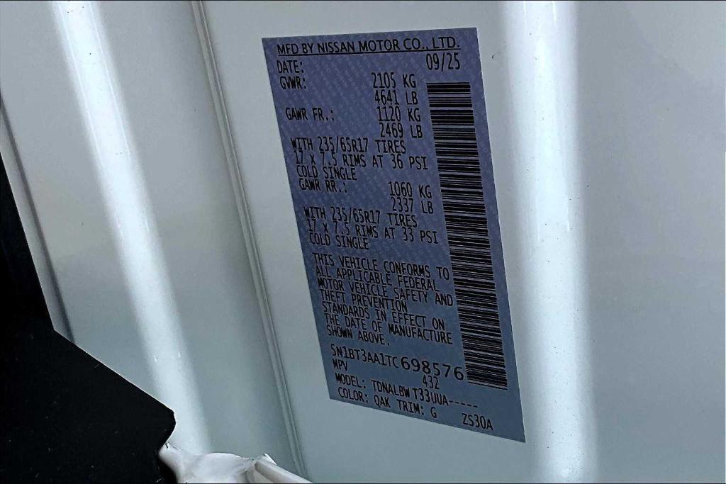 new 2026 Nissan Rogue car, priced at $28,510