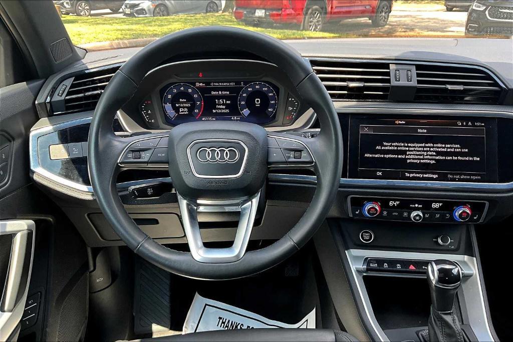 used 2023 Audi Q3 car, priced at $21,991