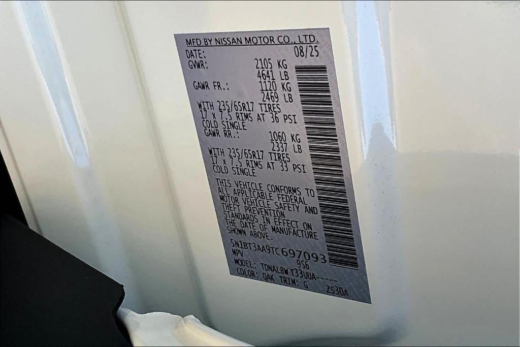 new 2026 Nissan Rogue car, priced at $28,510