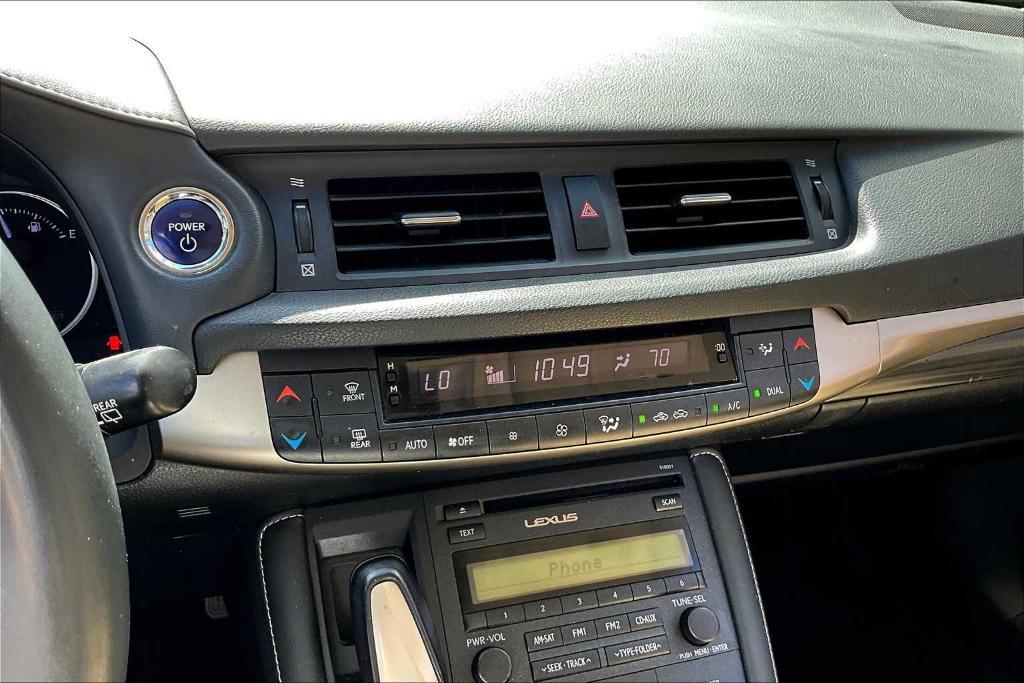 used 2014 Lexus CT 200h car, priced at $10,900