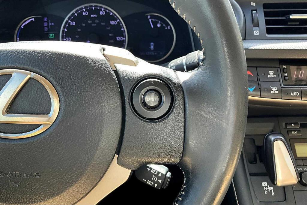 used 2014 Lexus CT 200h car, priced at $10,900
