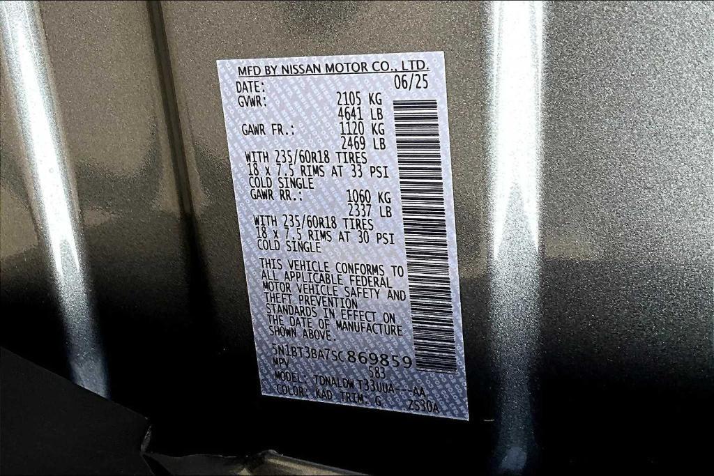 new 2025 Nissan Rogue car, priced at $29,000