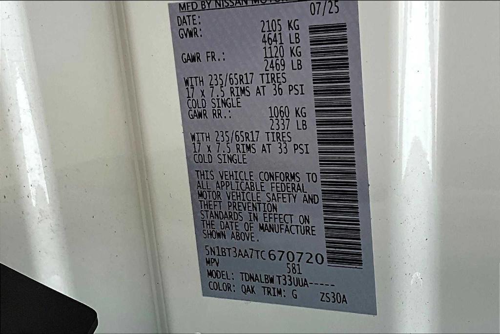 new 2026 Nissan Rogue car, priced at $28,405