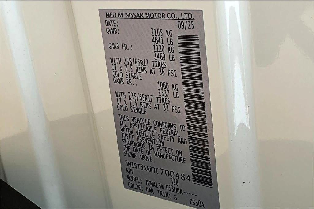 new 2026 Nissan Rogue car, priced at $28,510