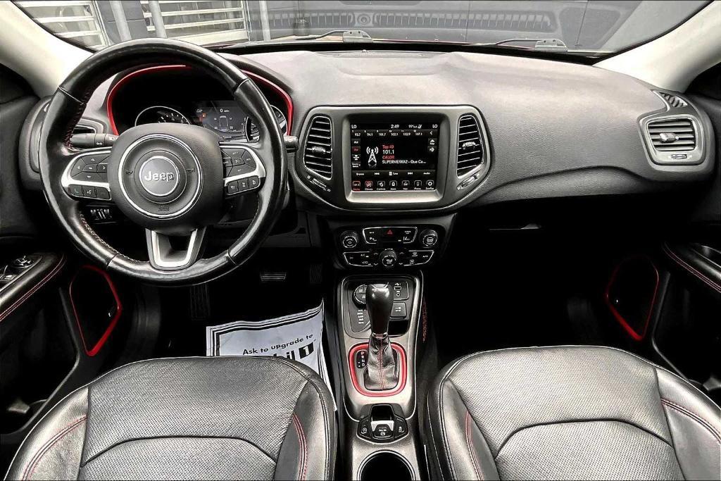 used 2021 Jeep Compass car, priced at $21,628