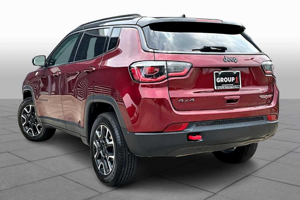used 2021 Jeep Compass car, priced at $21,628