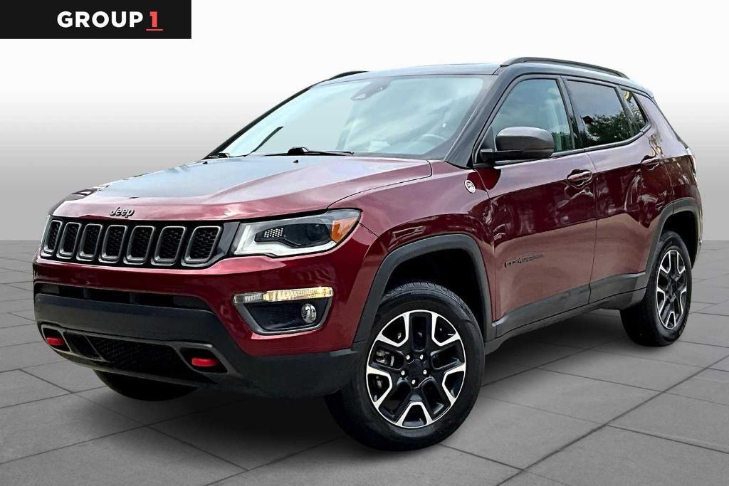 used 2021 Jeep Compass car, priced at $21,628