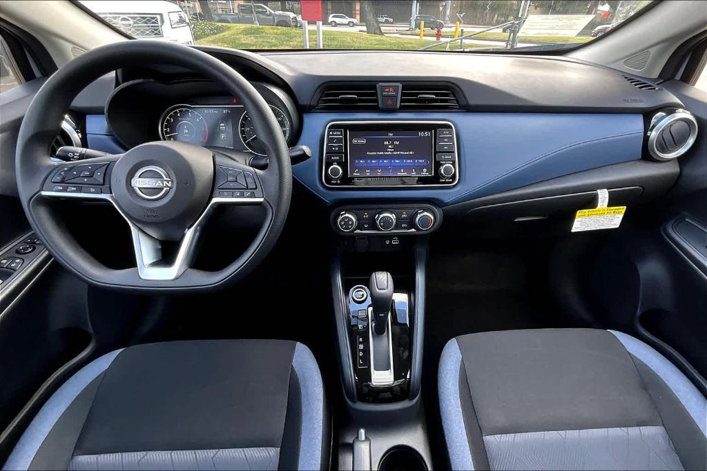 new 2025 Nissan Versa car, priced at $21,720