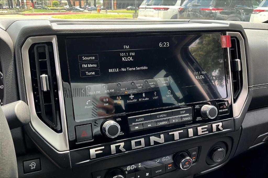 new 2025 Nissan Frontier car, priced at $32,654