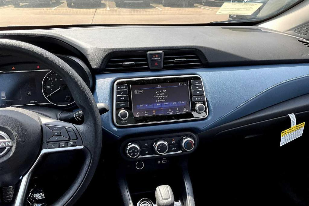 new 2025 Nissan Versa car, priced at $22,385