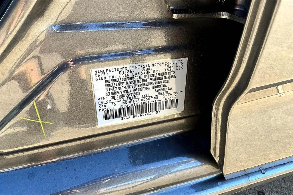 new 2025 Nissan Sentra car, priced at $20,325