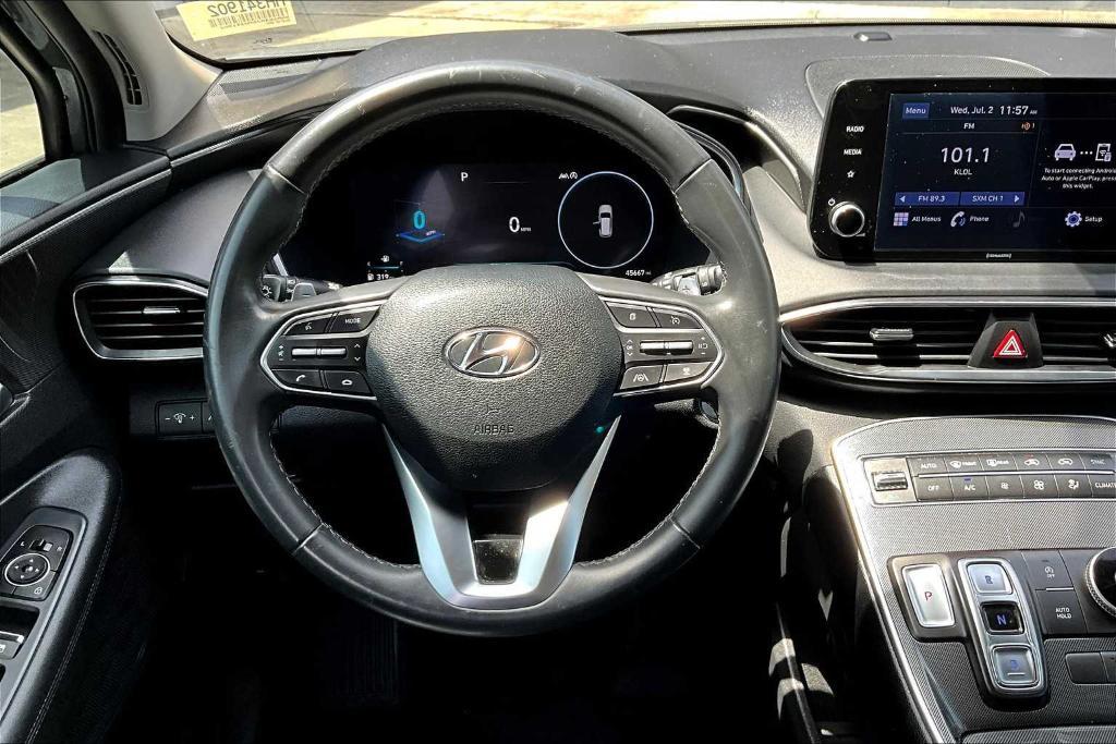 used 2021 Hyundai Santa Fe car, priced at $21,500