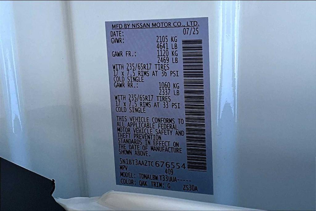 new 2026 Nissan Rogue car, priced at $28,510