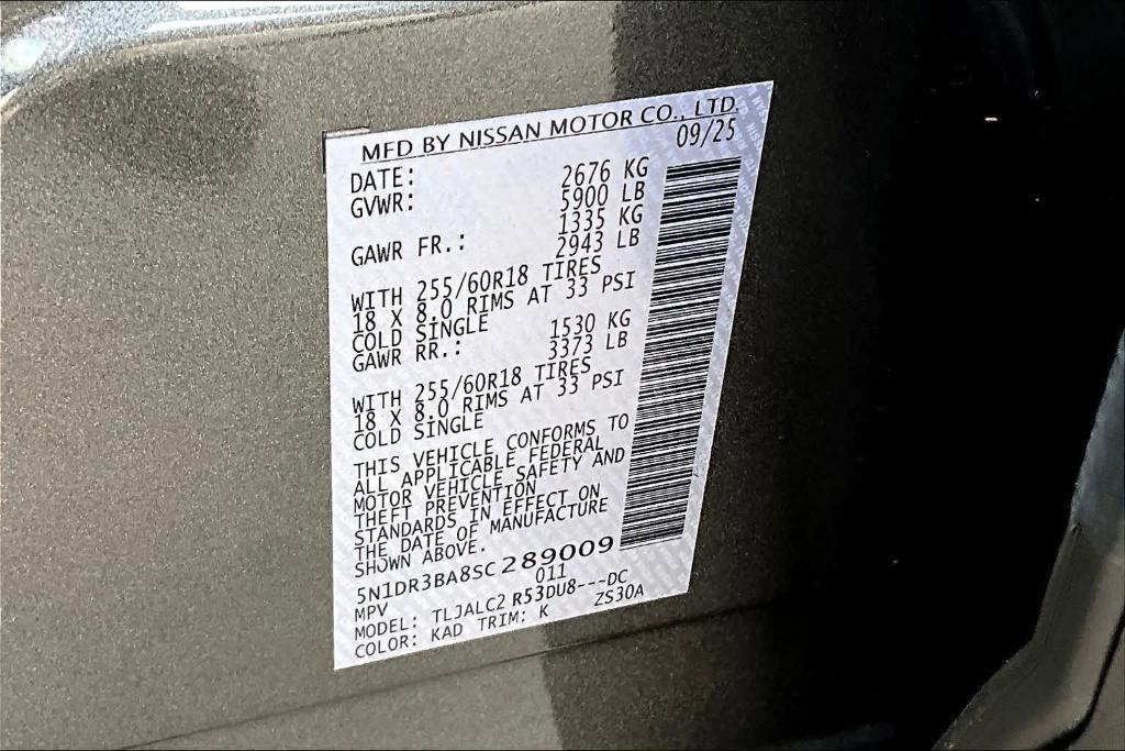 new 2025 Nissan Pathfinder car, priced at $33,223