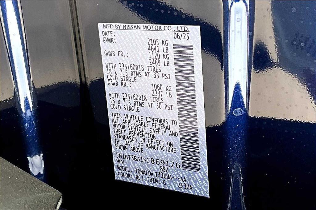 new 2025 Nissan Rogue car, priced at $29,000