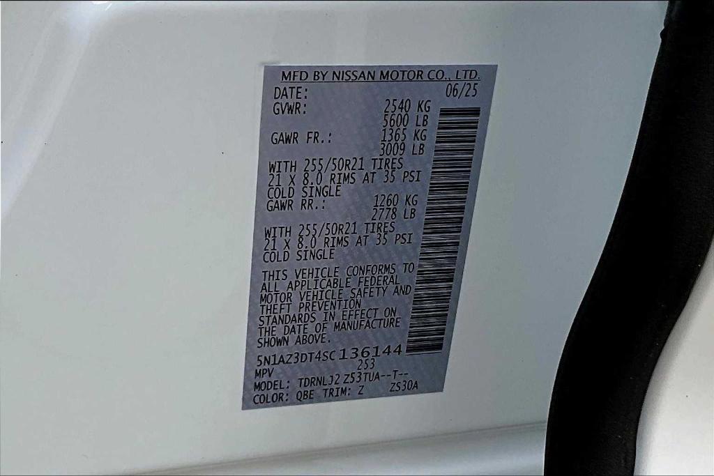 new 2025 Nissan Murano car, priced at $49,330