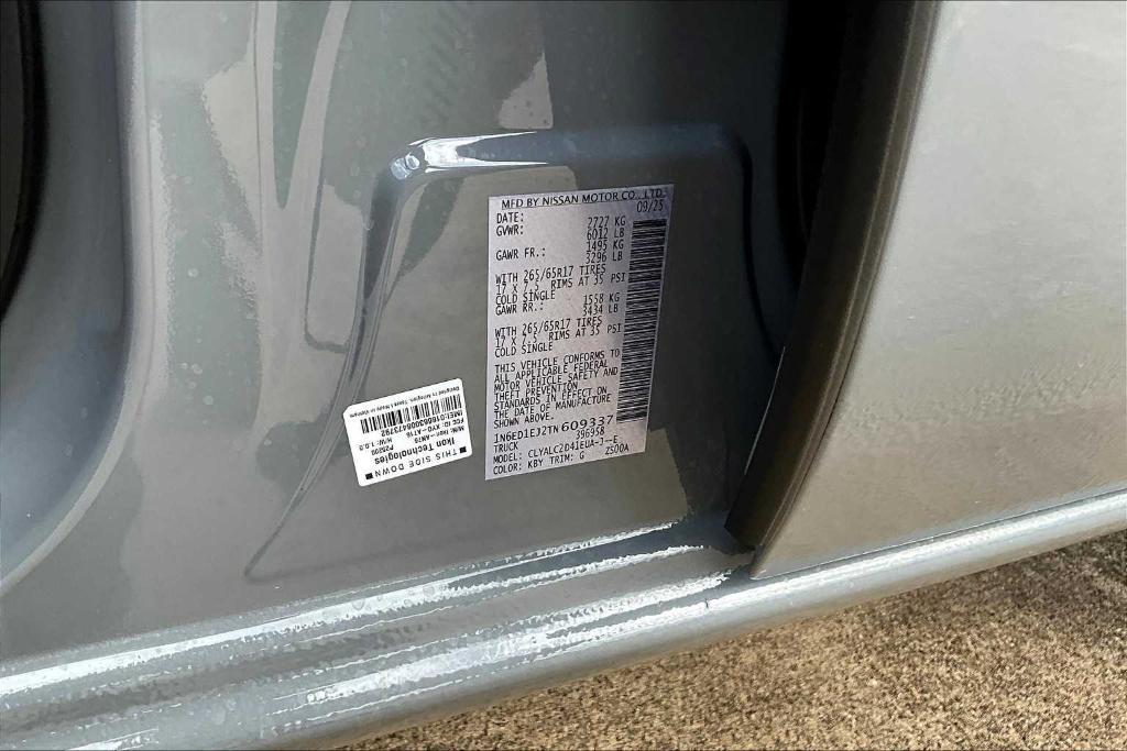 new 2026 Nissan Frontier car, priced at $38,985