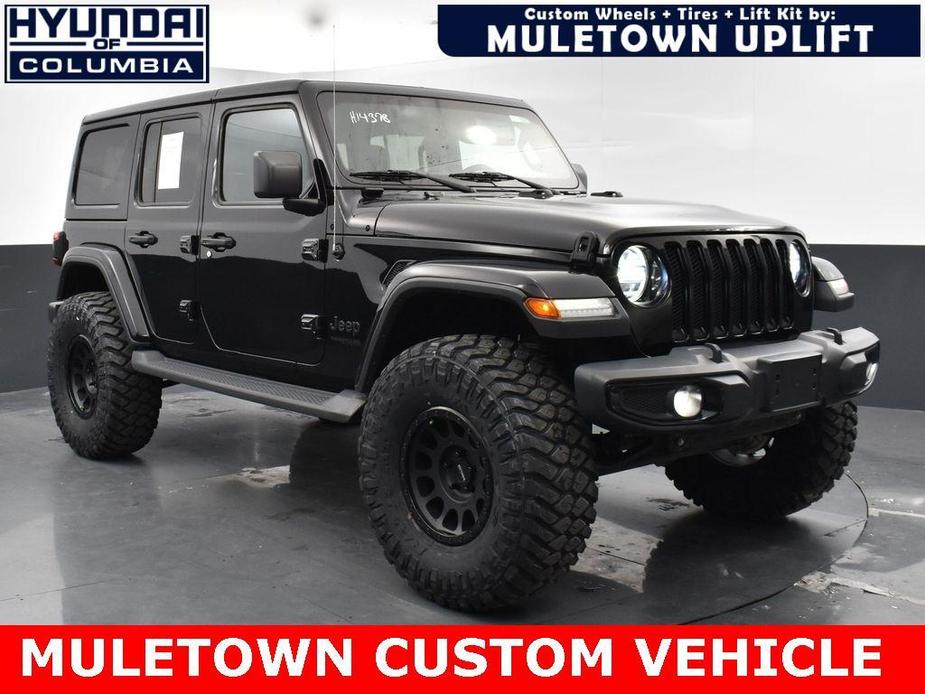 used 2020 Jeep Wrangler Unlimited car, priced at $34,271