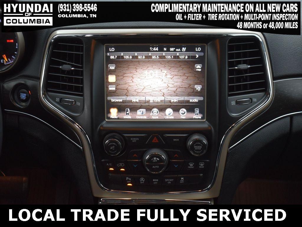 used 2017 Jeep Grand Cherokee car, priced at $14,458