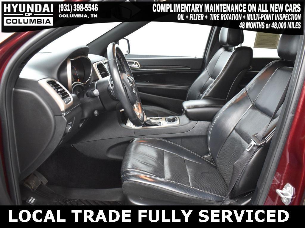 used 2017 Jeep Grand Cherokee car, priced at $14,458