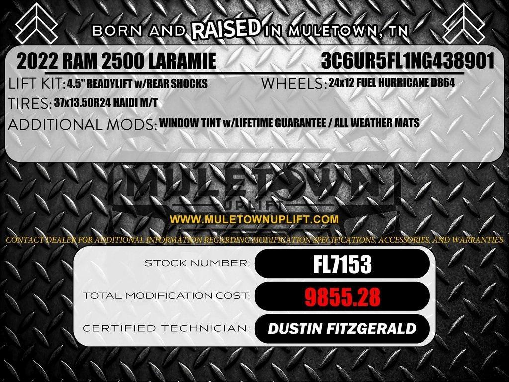 used 2022 Ram 2500 car, priced at $62,894