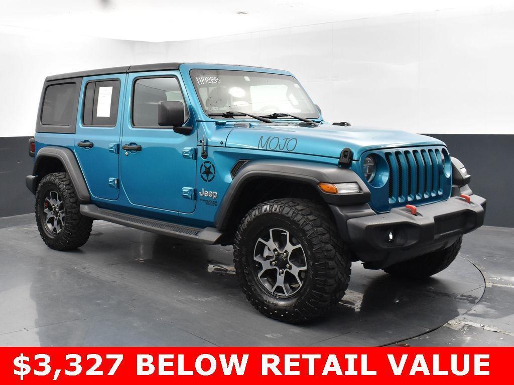 used 2020 Jeep Wrangler Unlimited car, priced at $25,662